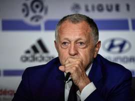 Aulas hits out at Ligue 1. AFP