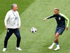 Tite protège celui qu'il critiquait vertement. AFP