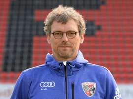 Michael Henke, alors entraîneur adjoint d'Ingolstadt, le 9 juillet 2015. AFP