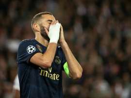 Zidane, Benzema e a substituição da discórdia. AFP