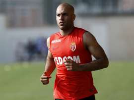 Le défenseur international tunisien Aymen Abdennour sous les couleurs de Monaco. AFP