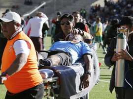 La mort d'un arbitre rouvre le débat sur les matches de foot en altitude. AFP