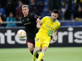 Le Rennais Benjamin Bourigeaud. AFP
