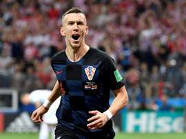 Perisic scored in the World Cup final for his country. AFP