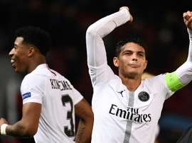 Thomas Tuchel parece não contar com Thiago Silva. AFP