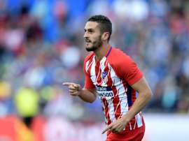Koke jugó su partido 50 en Champions. AFP