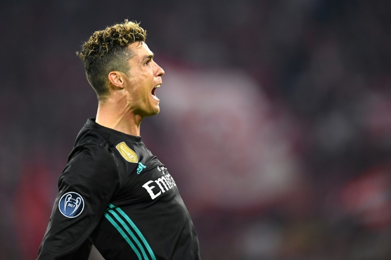 ronaldo is in good company. afp whatsapp