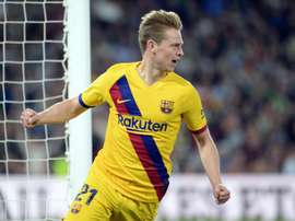 Barca play Napoli. AFP