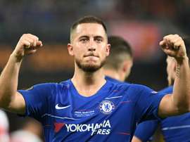 Eden Hazard shirts for Real Madrid are already being sold. AFP