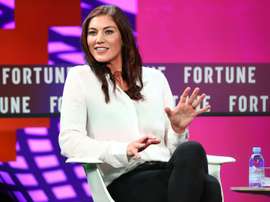 Hope Solo, candidate annoncée à la présidence d'US Soccer. AFP