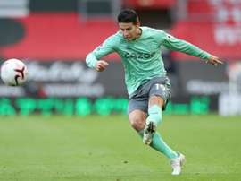 James almost signed for United. AFP