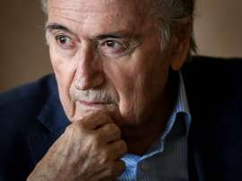 Blatter désigne encore Sarkozy et Platini pour le Qatar 2022. AFP