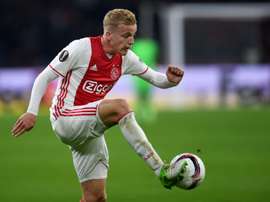 Does Van de Beek have a place in Madrid? AFP
