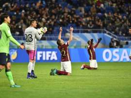 Les Mexicains de Club América en liesse après leur victoire face aux Sud-Coréens de Jeonbuk. AFP