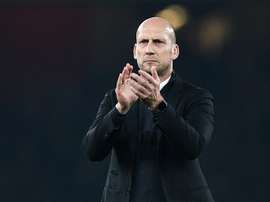 Jaap Stam nouvel entraîneur du FC Cincinnati. AFP