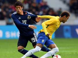 Brasil goleó por 1-3 a Japón. AFP