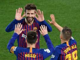 Piqué pode vencer sua 12ª final seguida. AFP