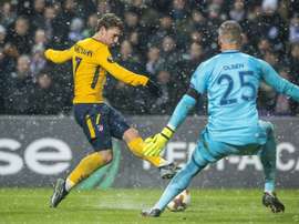 Griezmann est de retour. AFP