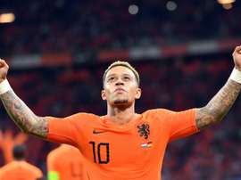 Depay sealed the game. AFP
