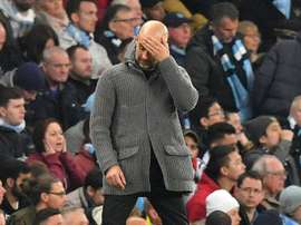 Pep défend encore la VAR. AFP