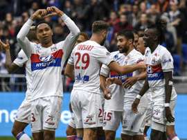 O Lyon venceu por 2-0 na receção ao Metz. AFP