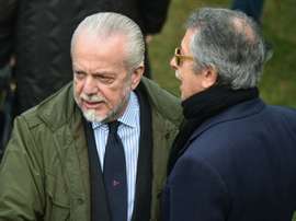 De Laurentiis pasará a tener un 'segundo equipo'. AFP