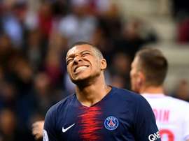 Derrota del PSG. AFP