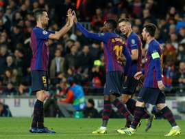 Malas noticias para Dembélé y el Barcelona. AFP