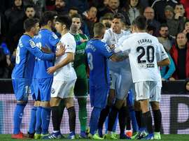Getafe vise la quatrième place en Liga. AFP