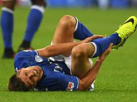 Klaas-Jan Huntelaar lors du match Schalke 04-Bayern Munich, le 9 septembre 2016 à Gelsenkirchen. AFP