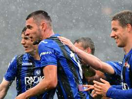 L'Atalanta surpasse la Lazio pour aller en demie. AFP
