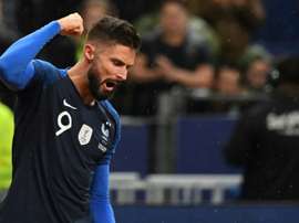 Giroud n'a pas solution à tout. AFP