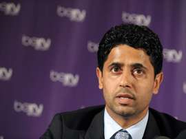 Le Qatari Nasser Al-Khelaïfi, président du PSG et de 'BeIN Media'. AFP