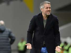 Mickaël Landreau, le 31 octobre 2018 à Toulouse, lors dun déplacement en Coupe de France. AFP