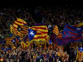 Piqué orgulhoso do Barça após o julgamento dos independentistas. AFP