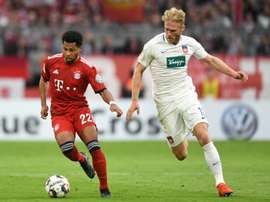Serge Gnabry réalise une grande saison en Bavière. AFP