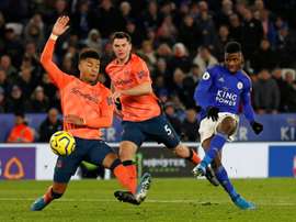 Leicester s'arrache et l'emporte face à Everton. AFP