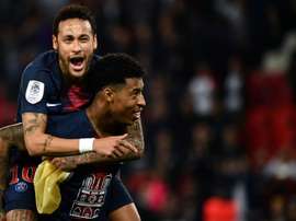 Deux objectifs pour Neymar. AFP