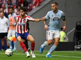 His first coach believes Joao Felix (L) would have been better at City or Barca. AFP