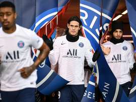 Cavani va quitter le PSG cet été. AFP