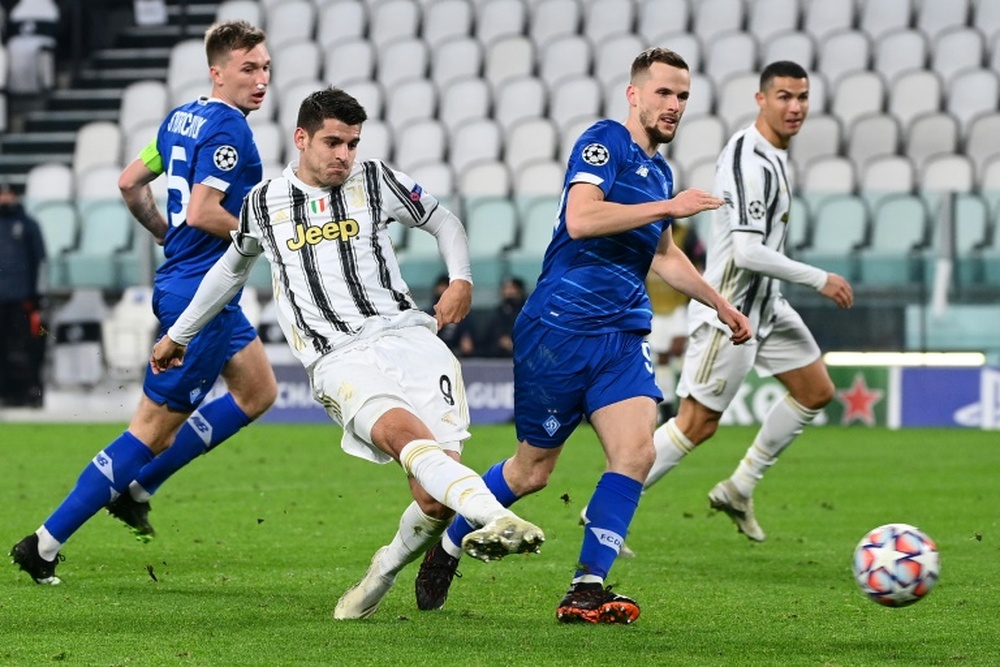 Le plan d'Allegri pour Morata. AFP