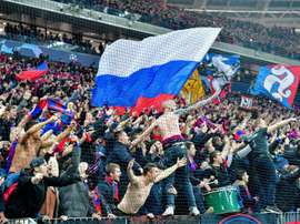 Le championnat russe reprendra avec du public réduit. AFP