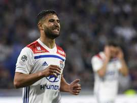 Lyon desmente rumores da saída de Fekir. AFP