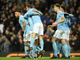 Manchester City reçoit Bristol. AFP