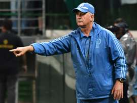 Luiz Felipe Scolari lors de la demi-finale de Coupe Libertadores. AFP