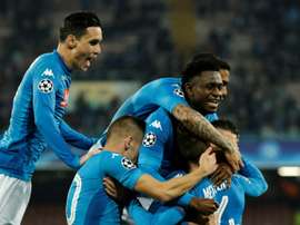 Napoli vence o Shakhtar. AFP