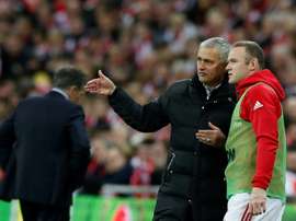 Rooney, du temps d'United. AFP