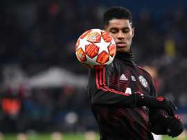 Na Inglaterra falam de uma grande oferta do Barça por Rashford. AFP