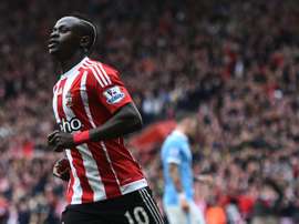 Les joueurs de Southampton ne voulaient pas passer le ballon à Mané. AFP