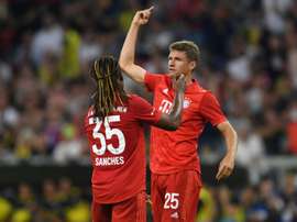 O Bayern prioriza a renovação de Thomas Müller. AFP